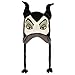 Disney Big Girls Villain Maleficent Laplander Character Hat, Black, Age 7-16