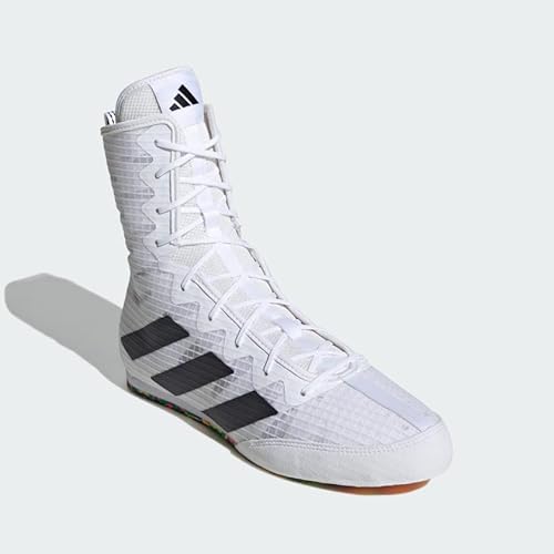Adidas Box Hog Shoes White/Black/White in Oman Whizz Athletic