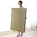 EMOOR Japanese Traditional Tatami (Igusa) Mattress, Full-Long Size (55x83), Natural (Undyed), Made in Japan