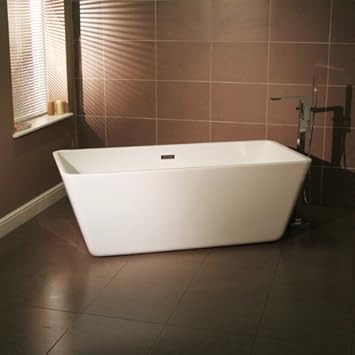 1600 Freistehende Badewanne Tub Modern Cornered Designer Luxus Acryl Doppelendig Dusche Badewanne In Weiss Spezifikation 2