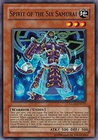 Yu-Gi-Oh! - Spirit of the Six Samurai (GLAS-EN033) - Gladiators Assault - 1st Edition - Common