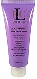 ELC RD Nourishing Blow Out Cream; Smooths, Blocks Humidity & Frizz. Heat & Color Protection. Moisturizes, Strengthens. Prevent Split Ends, Brilliant Shine. Reduces Drying time. Med to Coarse Hair.