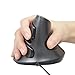J-Tech Digital Scroll Endurance Wired Mouse Ergonomic Vertical USB Mouse with Adjustable Sensitivity (600/1000/1600 DPI), Removable Palm Rest & Thumb Buttons – Reduces Hand/Wrist Pain (Wired)thumb 4