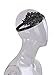 Vijiv Black White Headpiece Art Deco Vintage 1920's Headband Flapper accessories