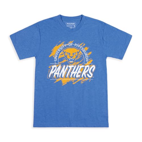 Homefield Pittsburgh Panthers Officially-Licensed College T-Shirt - Premium Sof…
