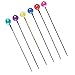 Pengxiaomei 480 Pcs Sewing Pins Straight Pins Head pins, Colorful Round Pearl Head Dressmaking Quilting Pins for Crafts Sewing Decorations