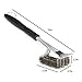 Alago Grill Brush and Scraper - 18 Inches 3 in 1 Clean Stainless Steel Barbecue Brush with Triple Head Scrubber and Cleaner,Perfect Grill Accessories Gift for All Barbecue Lovers