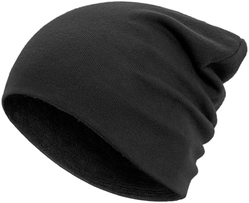 FUQILA 100% Merino Wool Slouchy Beanie Hat, Women Warm  display picture 1