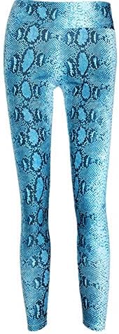 TOYSHOME Women Leopard Print Sport Leggings Yoga Pant Running Tights High Waist Stretch Fitness Trouser Womens Skinny High Waisted Leopard Animal Print Leggings Brown Stretch Trouser Comfy Trouser