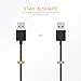KINPS MFi Certified Lightning to USB Cable 10ft/3m iPhone Charger Cord Super Long for iPhone Xs/XS Max/XR/X / 8/8 Plus / 7/7 Plus / 6S / 6S Plus, iPad Pro/Air/Mini (Black, 3 Pack)