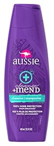 Image of Aussie Shampoo Cleanse & Mend 13.5 Ounce (399ml) (2 Pack)