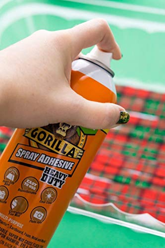 4 Gorilla+6314407+Spray+Adhesive+Clear