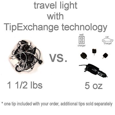image for Advanced Gomadic 2 in 1 Auto / Car DC Charger Compatible with HP iPaq 