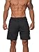 YoungLA Mens Workout Shorts Gym Athletic 111 Black M
