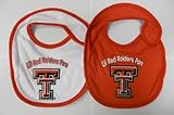 Texas Tech Red Raiders NCAA Baby Bibs 2 Pack