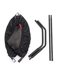 Seatopia - Cama elástica portátil de 40 pulgadas con manillar ajustable, entrenamiento aeróbico silencioso para adultos y niños, carga máxima de 300 libras