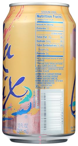 LA CROIX SPARKLING WATER, GRAPEFRUIT ,12 FL OZ, SINGLE CAN, ZERO CALORIE, ZERO SWEETENER
