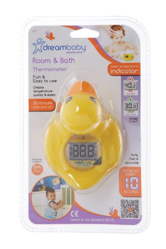 UPC 878931003212, Dreambaby Room and Bath Thermometer - Yellow Duck