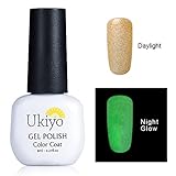 Ukiyo Night Glow Gel Nail Polish Effect UV LED Soak Off UV LED 8ml/0.27fl.oz Dramatic Manicure Decor Kit Nail Art 6719