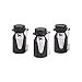 Fun Express Black Tuxedo Wedding Bubble Bottles - 24 Pieces