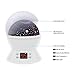 SCOPOW Star Projector Night Light for Kids Rotating Night Light on Ceiling Glow in The Dark for Bedroom Decor Starry Sky LED Lamp with Timer Birthday Gifts Toys for Baby Toddler Girls Boys-White