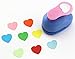 CADY Crafts Punch 2.5 cm Paper Punches Paper Flower (Wave Heart)