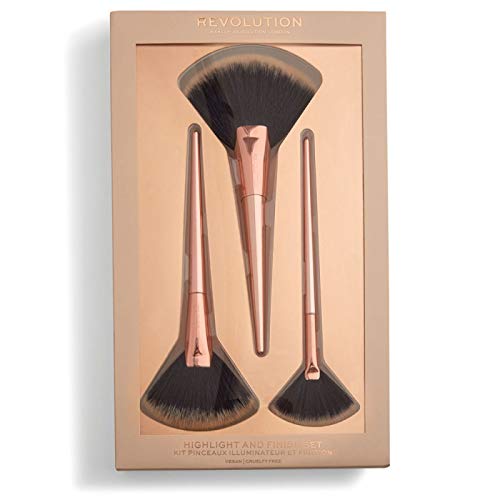Revolution Highlight & Finish Cosmetic Brush Set