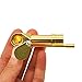 SUMJULY Jamaican Metal Mini Pipe Portable Brass Pipe