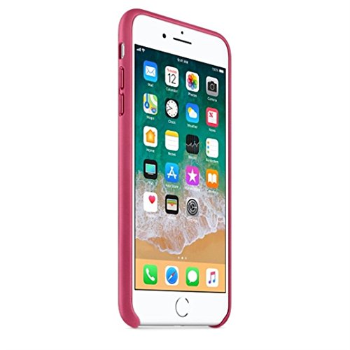 AIMTOPPY Ultra-Thin Leather Soft Protective Case Cover For iPhone 8/7 plus 5.5inch (free, Hot Pink)