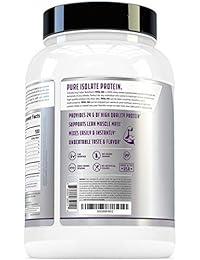 Total ISO Whey Isolate Protein Powder: Best Tasting Whey Protein Shake Featuring 100% Whey...