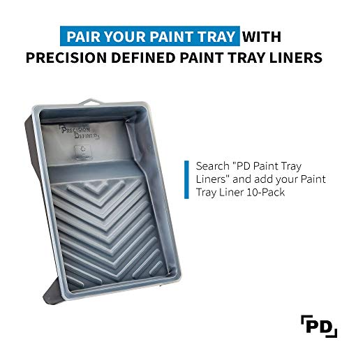 Precision Defined Paint Tray Liner 9Inch, Paint Trays Set 2Pack