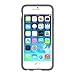 LUVVITT [Frost] Soft Slim Transparent TPU Rubber Case Flexible Shock Absorbing Cover designed for iPhone 6/6s Plus (5.5) Transparent Black