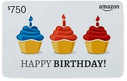 Amazon.com $750 Gift Card in a Greeting Card