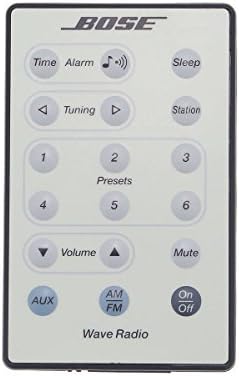 Bose Wave Radio Remote Control (White) - (189752-B10 / 189752B10 / RT189752B10)