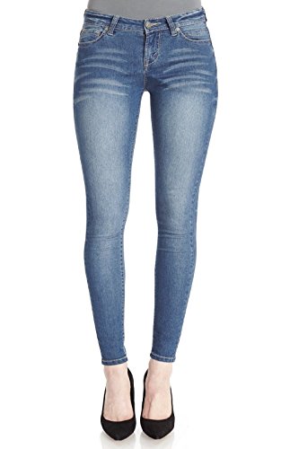 WallFlower Women's Juniors Skinny Jegging in Candice Size:7