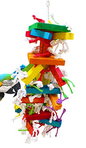 Bonka Bird Toys 1116 Gigantor Cage Cages Toy Chewy Shred Amazon Macaw Cockato