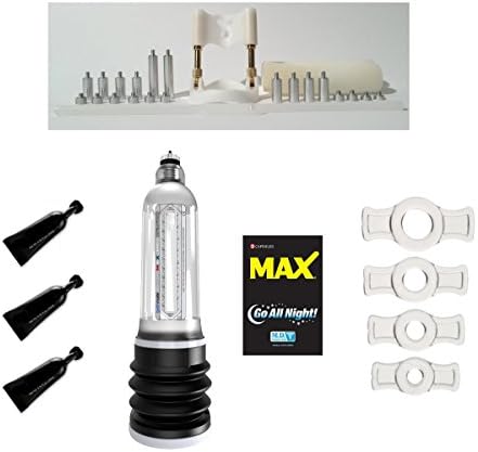 100% Authentic Hydromax X40 Clear Hydro Pump Bundle Package - Size: LARGE
