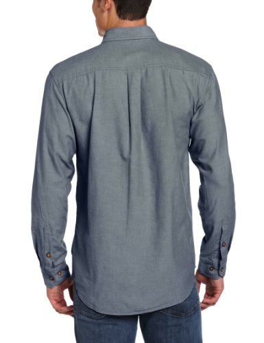 Carhartt Men's Relaxed Fit Midweight Chambray Long-Sleeve Shirt - Image 3