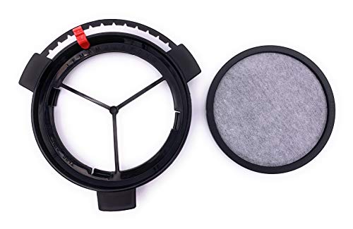 Replacement Coffee Maker Water Filter with Frame for Mr. Coffee Coffee Maker (1Disk Frame +12 Filter Disks)