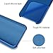 IPhone X Case,Sahiyeah Soft Liquid Silicone Protective Cover Smooth Shockproof Drop Proof Shell for IPhone X /10 5.8in,Blue