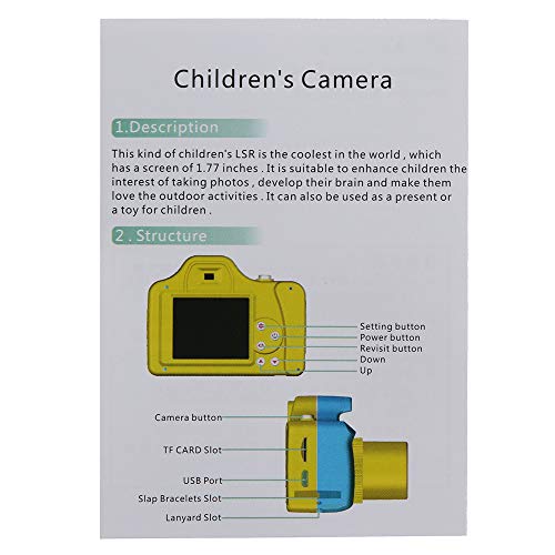 Children Digital Camera -2.4inch TFT LCD Screen 16MP HD 1280P Camcorder Anti-Shake Face Detection 8X Digital Zoom Digital Point Shoot Camera (Pink, HD Digital Camera)