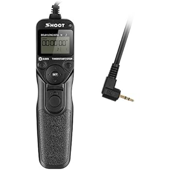 Amazon.com : SHOOT RS-80N3 LCD Timer Remote Controller