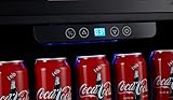 Kalamera 150-can Beverage Refrigerator Stainless Steel Touch Control