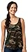 District Threads Juniors Cotton Swing Tank, XL, Military Camo