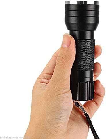 UV Ultra Violet 21 LED Flashlight Mini Blacklight Aluminum Torch Light Lamp NEW