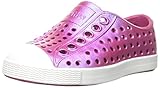 Native Kids Jefferson Iridescent Child Slip-On (Toddler/Little Kid), Raspberry Red/Shell White/Galaxy Iridescent, 6 Toddler M US