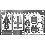 Survival MultiTool Card Sized:Bug Out Bag CampingTool: Best Multitool for Camping and Wilderness Survival Preppers Gear…