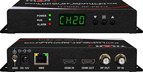 image for Thor Broadcast HDMI to Coax Modulator Send HDMI Video Source up 1080p 