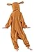 Newcosplay Homewear Childrens Kangaroo Pajamas Sleeping Wear Animal Onesies Cosplay Costume ... (#125, kangaroo)
