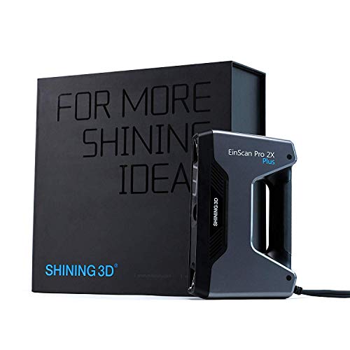 2019 EinScan Pro 2X Plus Multi-Functional Handheld 3D Scanner,Versatile/Align Scan Modes,0.04 mm Accuracy,Rapid/Fixed Scan Mode,10fps to 30fps Scan Speed,0.7 to 0.25mm Resolution,Built-in USB Cable - Thumbnail 4